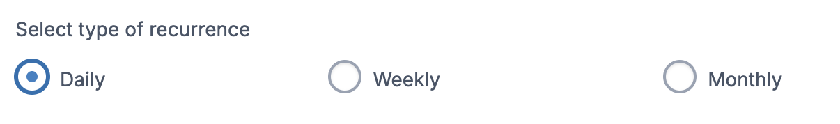 Servv Event Settings