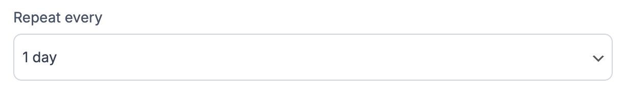 Servv Event Settings