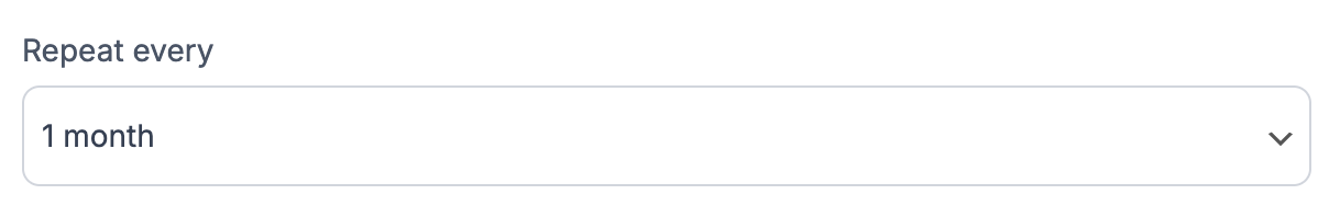 Servv Event Settings