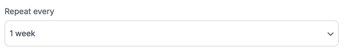 Servv Event Settings